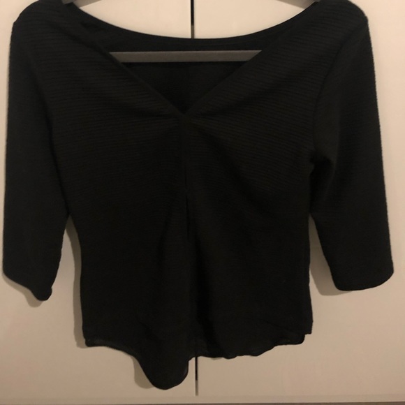 Black dynamite top - chiffon - Picture 2 of 3